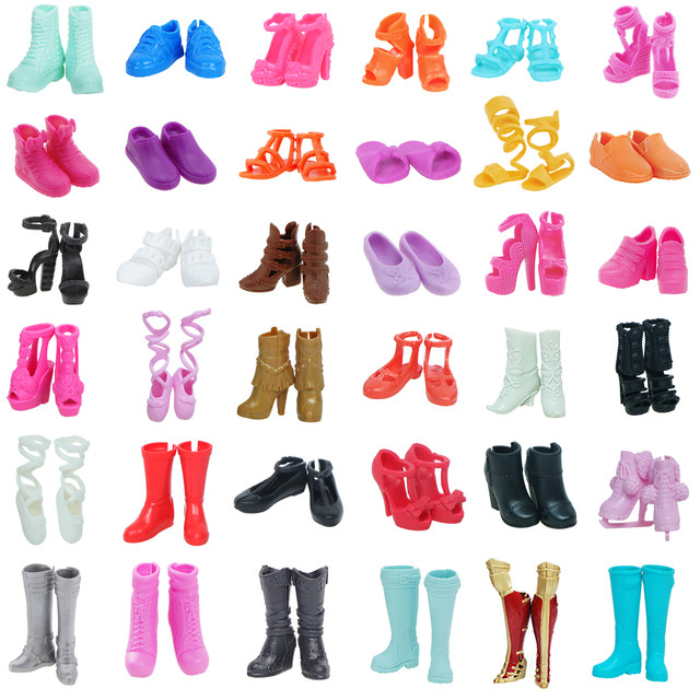 Barbie Boots Shoes Dolls, Shoes Barbie Doll Pack